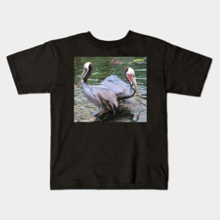 Two pelicans Kids T-Shirt